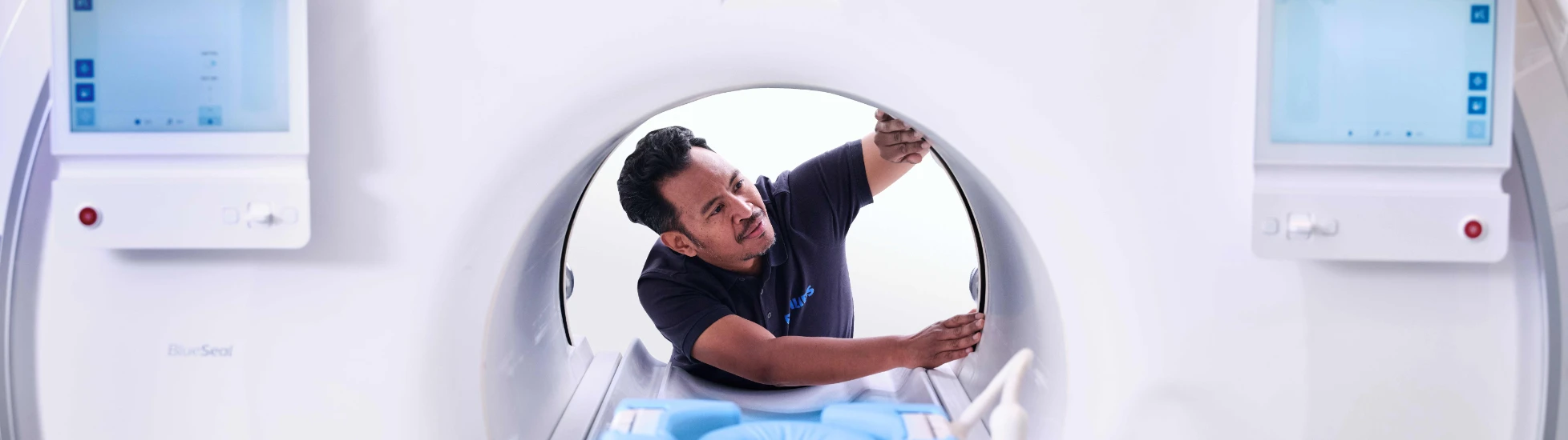 Philips MRI met persoon