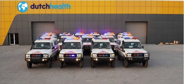 Medische voertuigen van Dutch Health