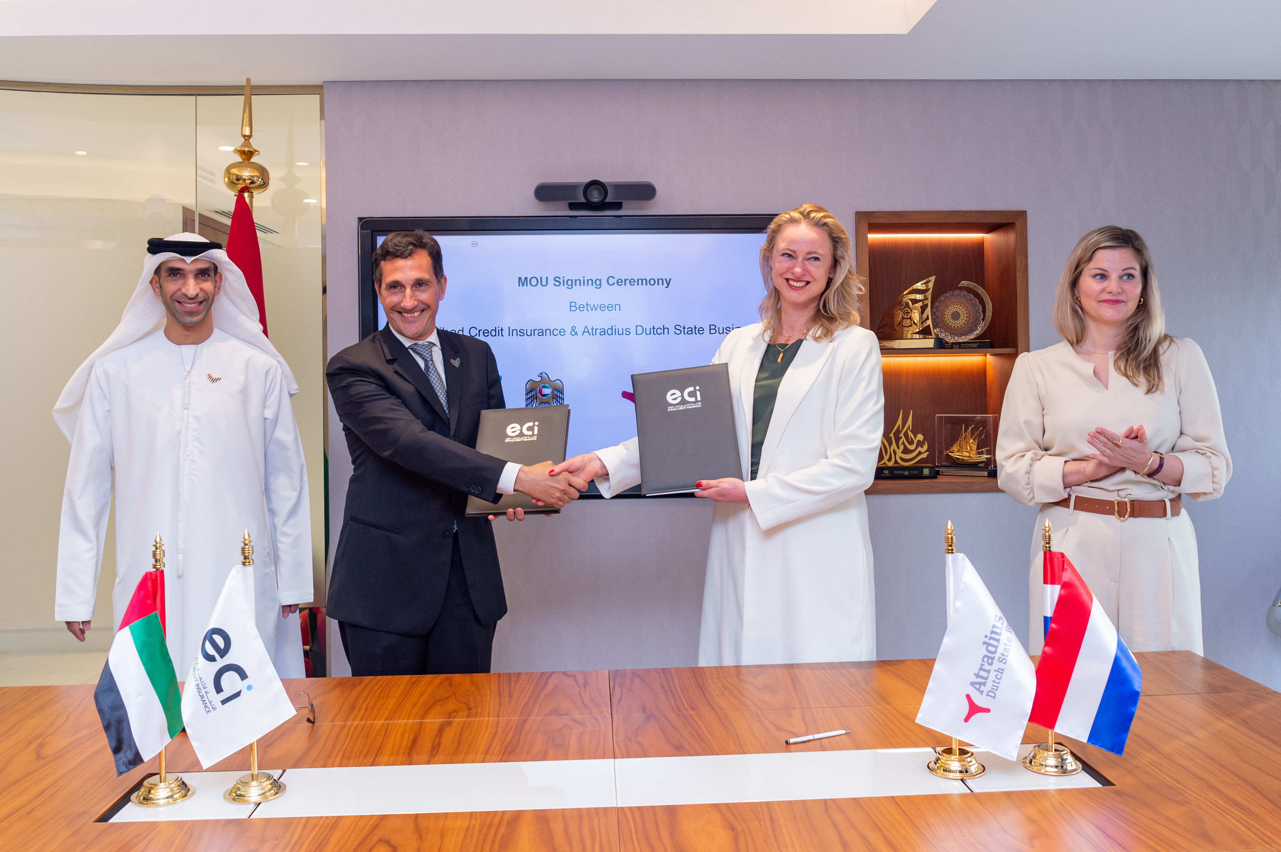  Netherlands & UAE signed a Memorandum of Understanding